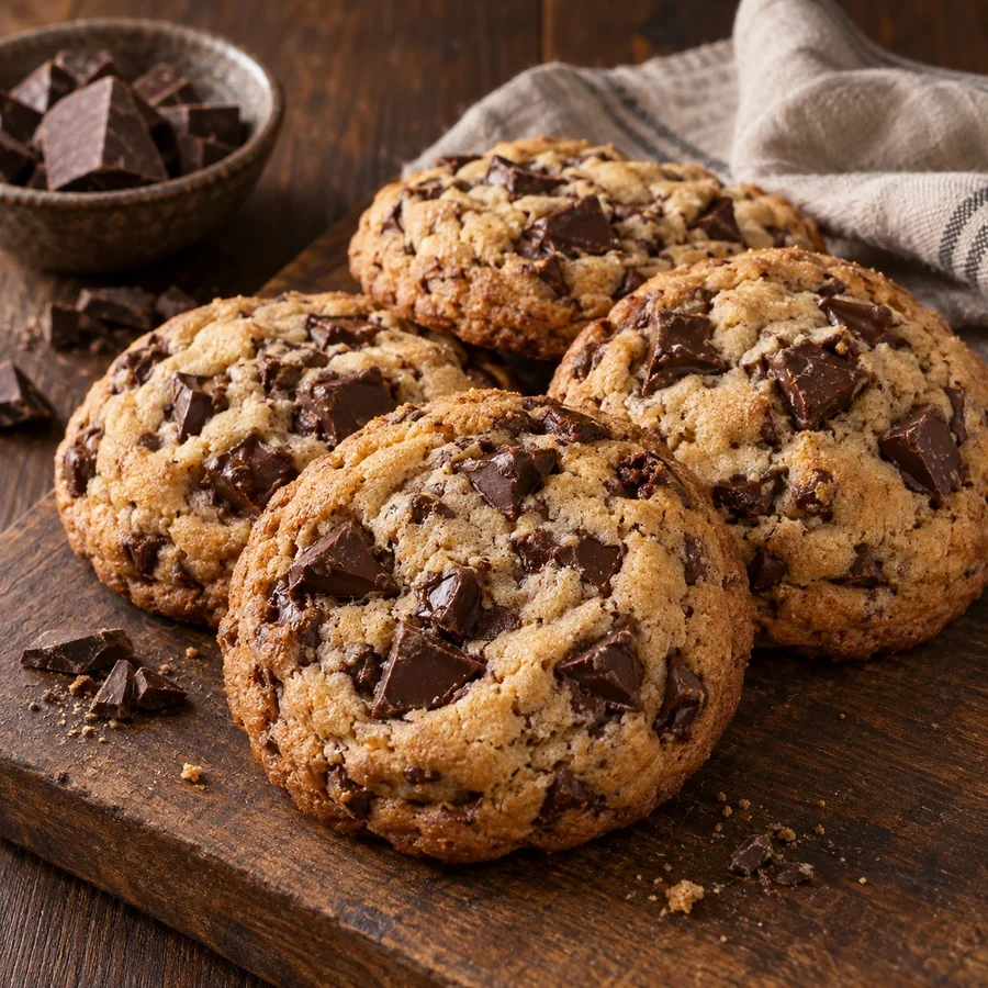 Parça Çikolatalı Cookie